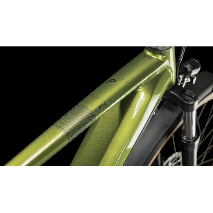 CUBE NURIDE HYBRID PRO 750 ALLROAD SHINYMOSS 2023| Accessoires et équipeme...