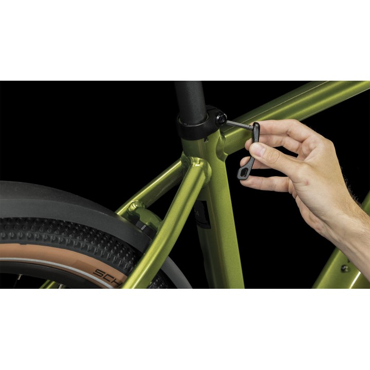 CUBE NURIDE HYBRID PRO 750 ALLROAD SHINYMOSS 2023| Accessoires et équipeme...