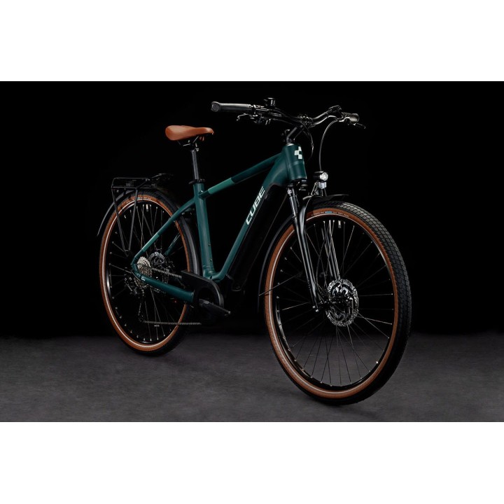 CUBE TOURING HYBRID ONE 500 DARKGREEN 2023| Accessoires et équipeme...