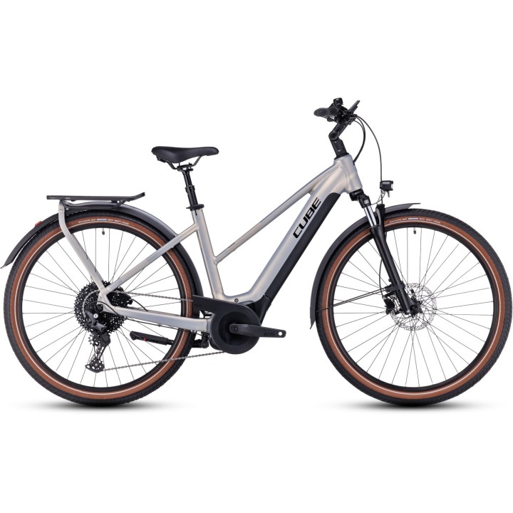 CUBE TOURING HYBRID PRO 500 PEARLYSILVER'N'BLACK 2023| Accessoires et équipeme...