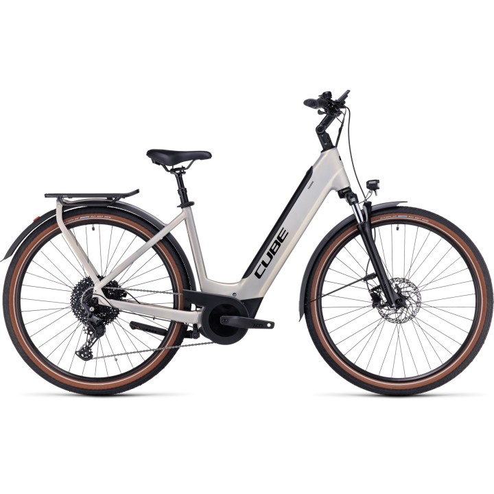 CUBE TOURING HYBRID PRO 500 PEARLYSILVER'N'BLACK 2023| Accessoires et équipeme...