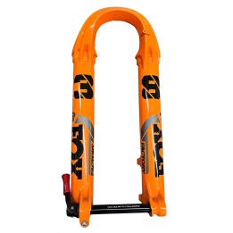 JAMBAGE FOURCHE FOX FACTORY 38 27.5" ORANGE | Accessoires et équipe...