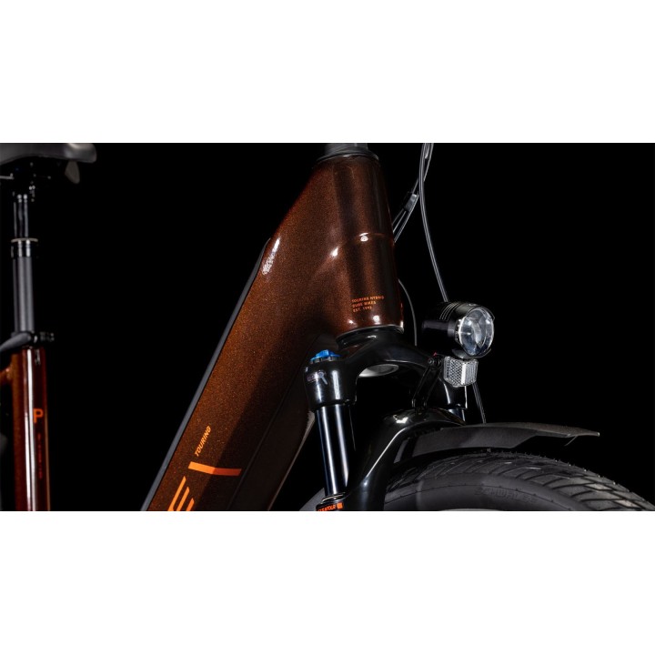 CUBE TOURING HYBRID PRO 625 CINNAMON'N'ORANGE 2025| Accessoires et équipeme...