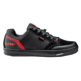 CHAUSSURES VTT NORTHWAVE TRIBE NOIR ROUGE | Accessoires et équipements pour vélo