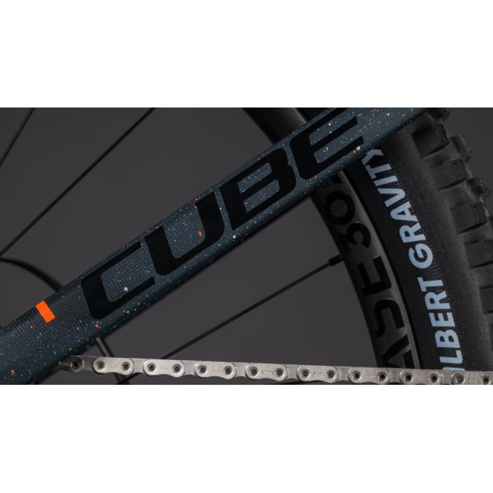 CUBE STEREO HYBRID ONE77 HPC SLT 800 GALAXY'N'ORANGE 2026 | Accessoires et équipements pou...