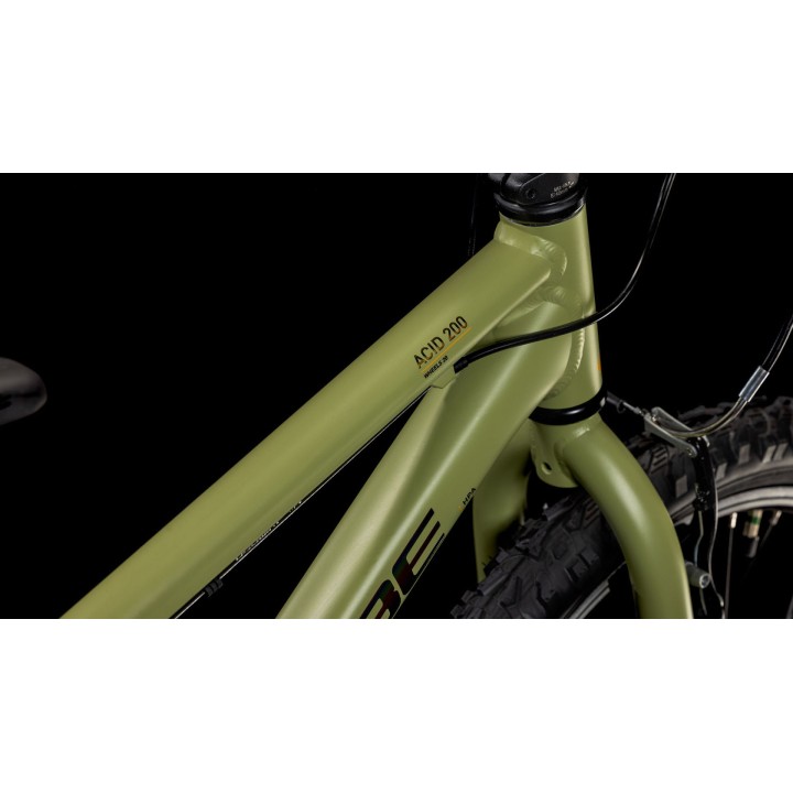 CUBE ACID 200 LIGHTOLIVE'N'ORANGE 2026| Accessoires et équipements pour vélo