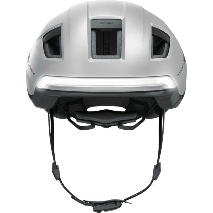 CASQUE ABUS HYP-E GLEAM SILVER| Accessoires et équipements pour vélo