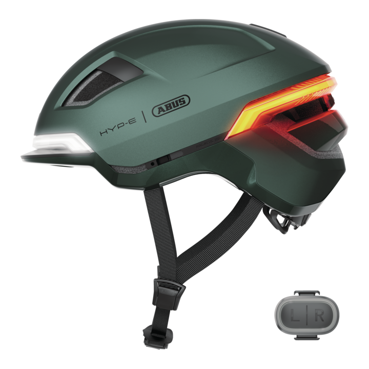 CASQUE ABUS HYP-E JUNGLE GREEN| Accessoires et équipements pour vélo