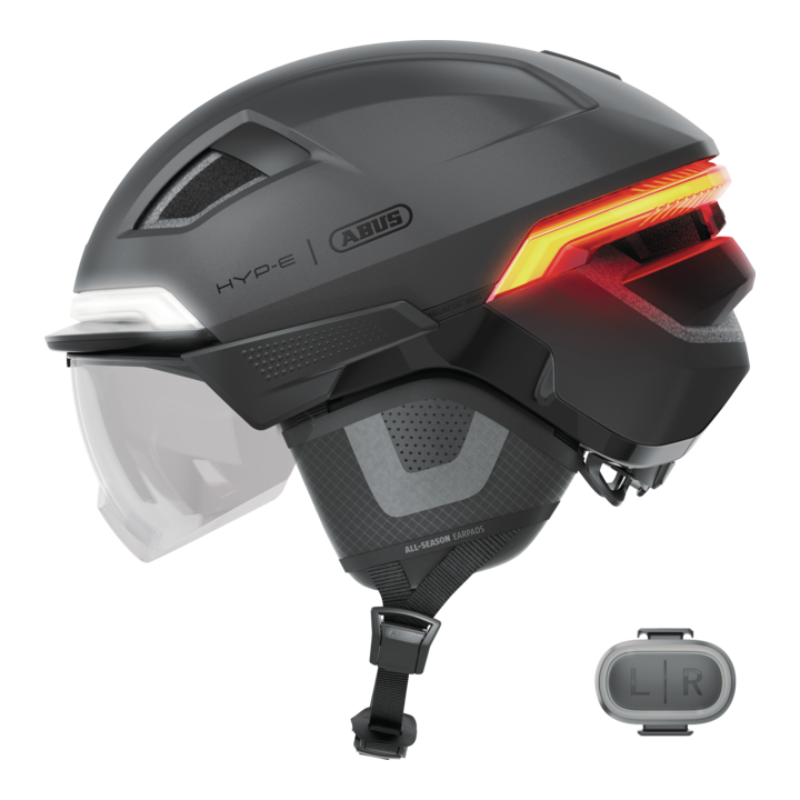 CASQUE ABUS HYP-E ACE VOLCANO TITAN| Accessoires et équipements pour vélo