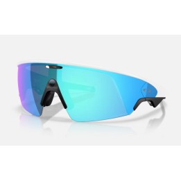 LUNETTES OAKLEY META VANGUARD WHITE PRIZM SAPPHIRE | Accessoires et équipements pour vélo