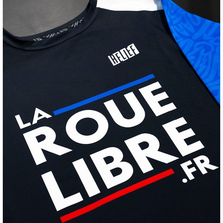 MAILLOT VTT LA ROUE LIBRE TEAM BLEU| Accessoires et équipement...