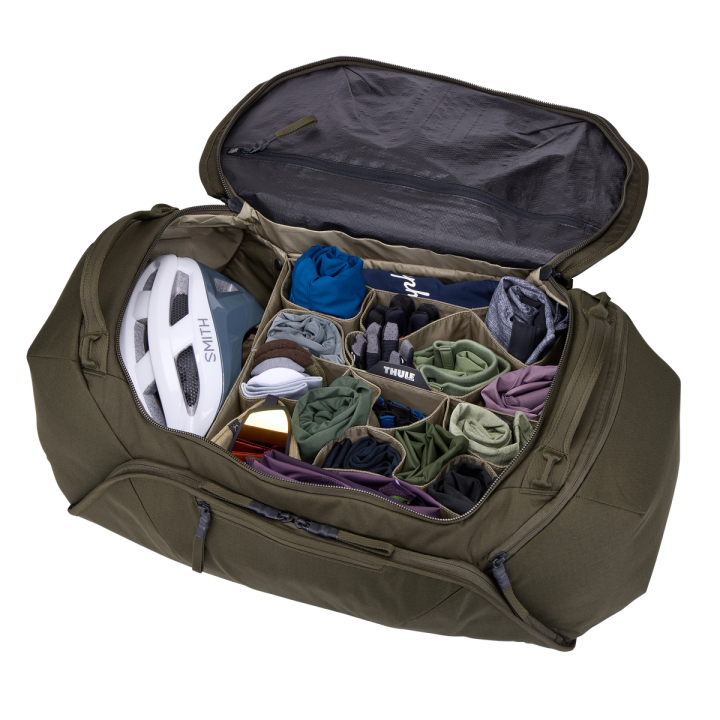 SAC THULE DUFFEL ROUNDTRIP 55L KAKI| Accessoires et équipements pour vélo