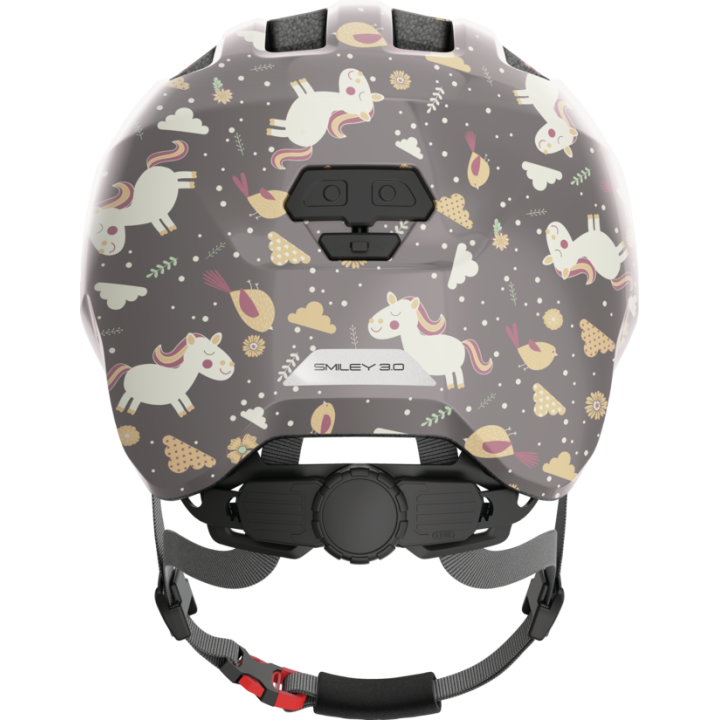 CASQUE ABUS SMILEY 3.0 GREY HORSE| Accessoires et équipements ...