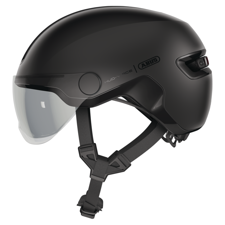 CASQUE ABUS HUD-Y ACE VELVET BLACK| Accessoires et équipements ...