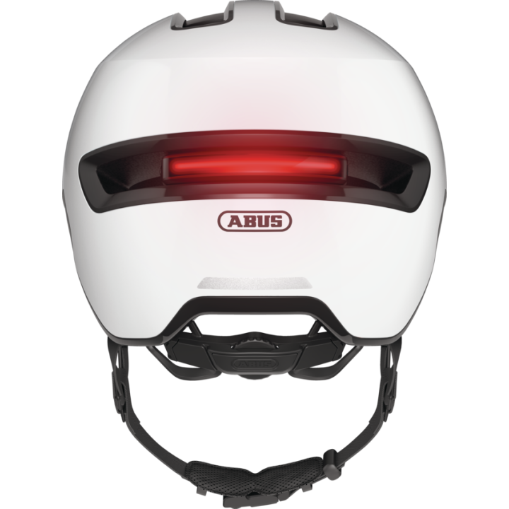 CASQUE ABUS HUD-Y ACE SHINNY WHITE| Accessoires et équipements ...