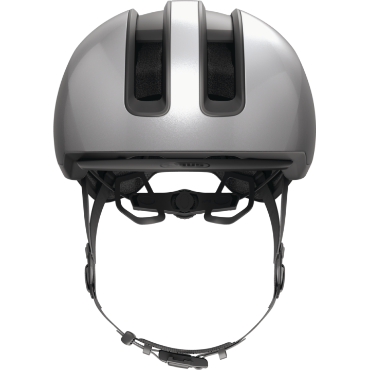 CASQUE ABUS HUD-Y GLEAM SILVER| Accessoires et équipements ...