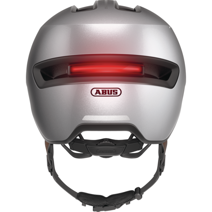 CASQUE ABUS HUD-Y GLEAM SILVER| Accessoires et équipements ...