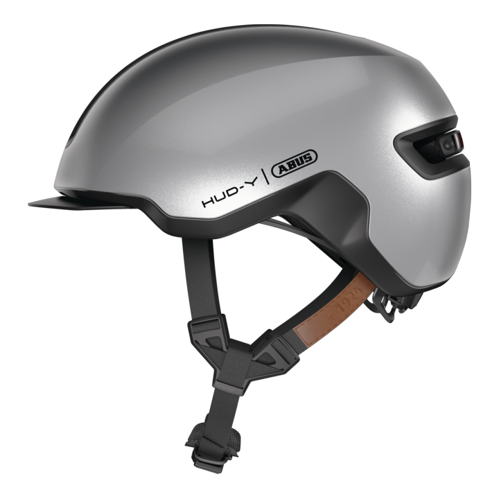CASQUE ABUS HUD-Y GLEAM SILVER| Accessoires et équipements ...