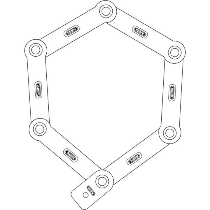 ANTIVOL ABUS BORDO UGRIP NOIR 80CM| Accessoires et équipements ...