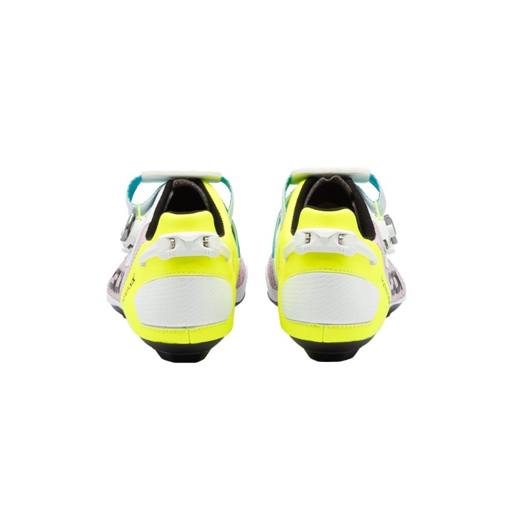 CHAUSSURES SIDI WIRE 3 BLANC JAUNE FLUO| Accessoires et équipements pour vélo