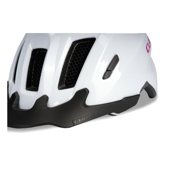 CASQUE CUBE FLASH/WHITE'N'PINK| Accessoires et équipements ...