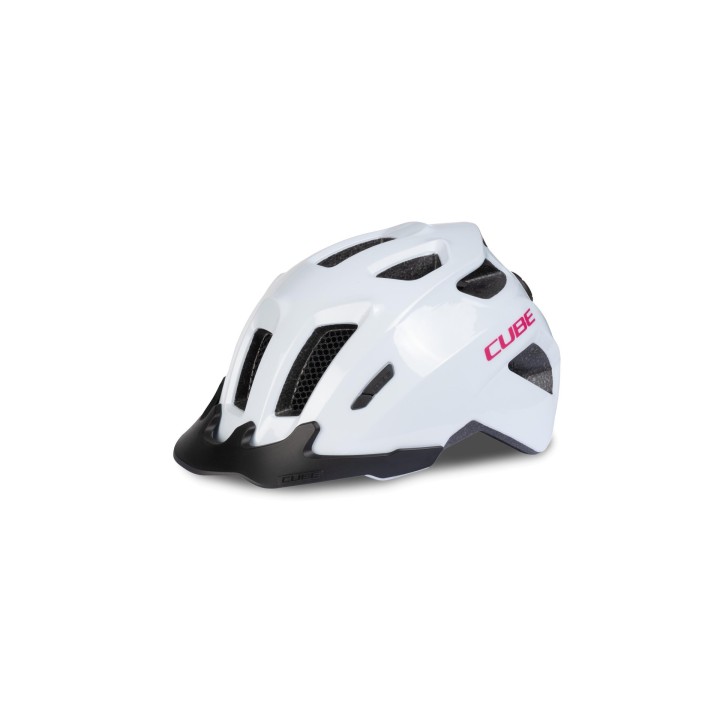 CASQUE CUBE FLASH/WHITE'N'PINK| Accessoires et équipements ...