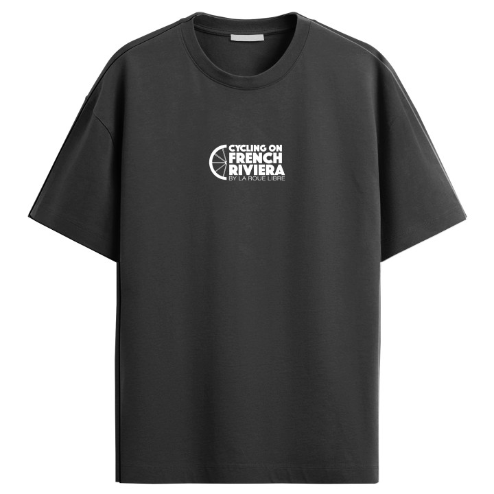 T-SHIRT VÉLO NOIR FRENCH RIVIERA BY LA ROUE LIBRE | Accessoires et équipement...