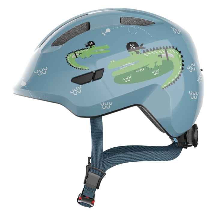 CASQUE ABUS SMILEY 3.0 BLEU CROCO| Accessoires et équipements ...