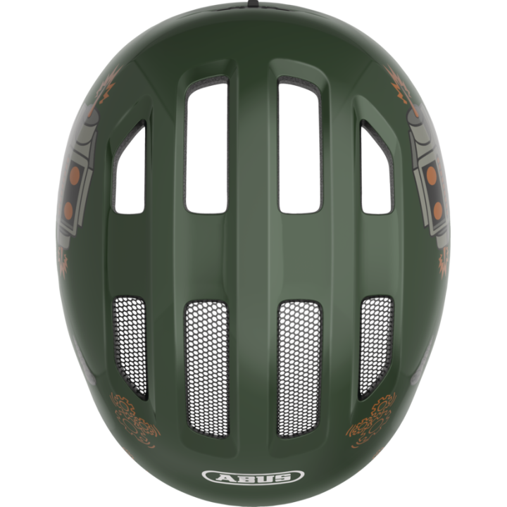 CASQUE ABUS SMILEY 3.0 GREEN ROBOT| Accessoires et équipements ...