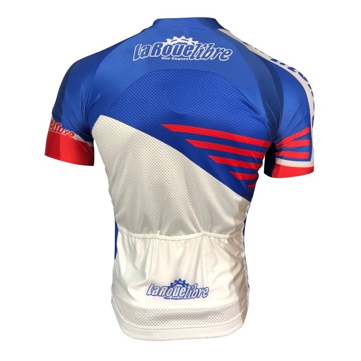 MAILLOT LA ROUE LIBRE BLEU/ROUGE