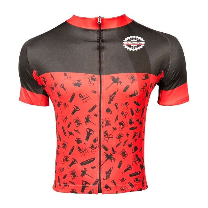 MAILLOT NISSA NOIR/ROUGE