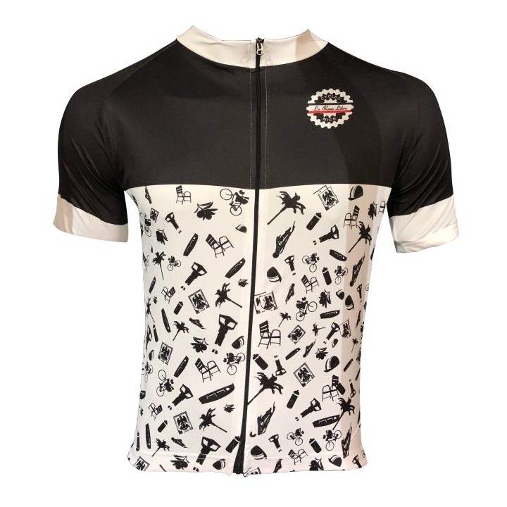 MAILLOT NISSA NOIR/BLANC