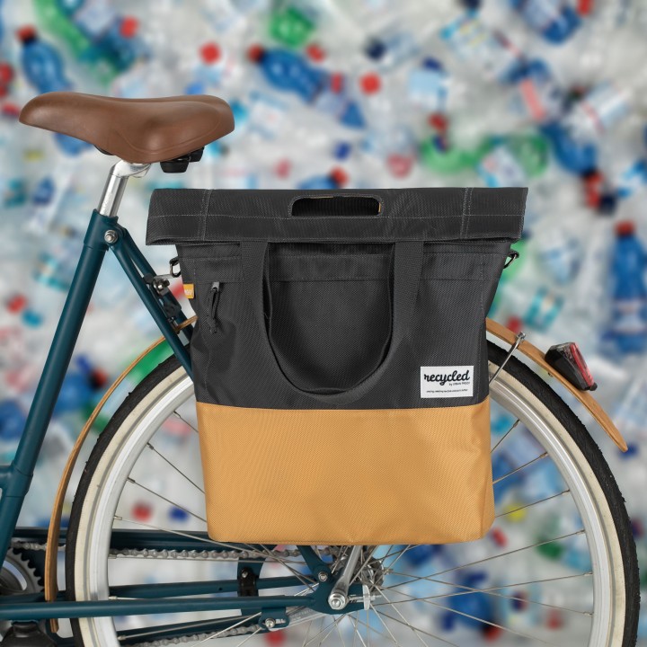 SACOCHE URBANPROOF ARRIERE GRIS MOUTARDE| Accessoires et équip...
