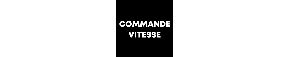 Commandes de vitesses